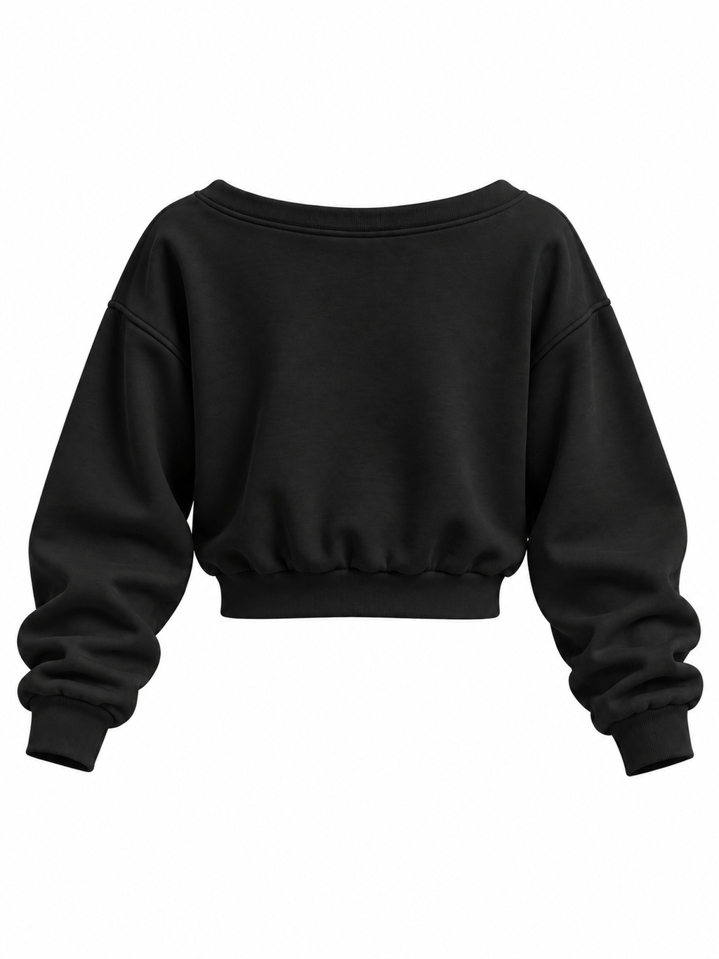 Women's Off-Shoulder Sweatshirt