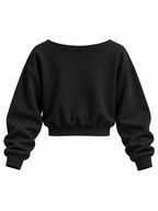Women's Off-Shoulder Sweatshirt