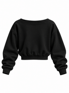 Women's Off-Shoulder Sweatshirt