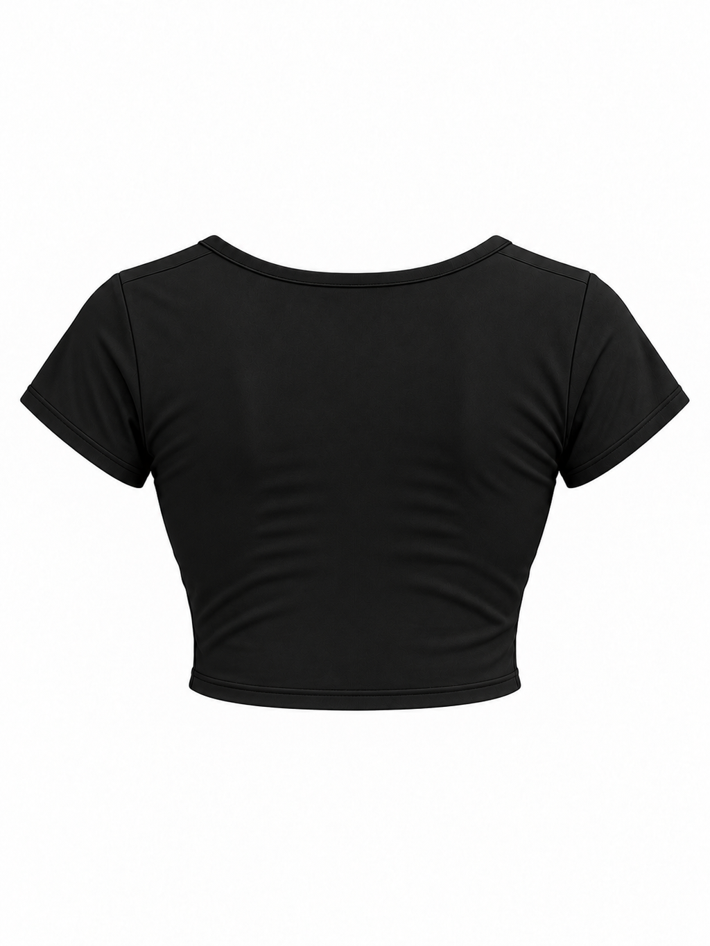 Women's Slim Cap Sleeve Crop T-Shirt