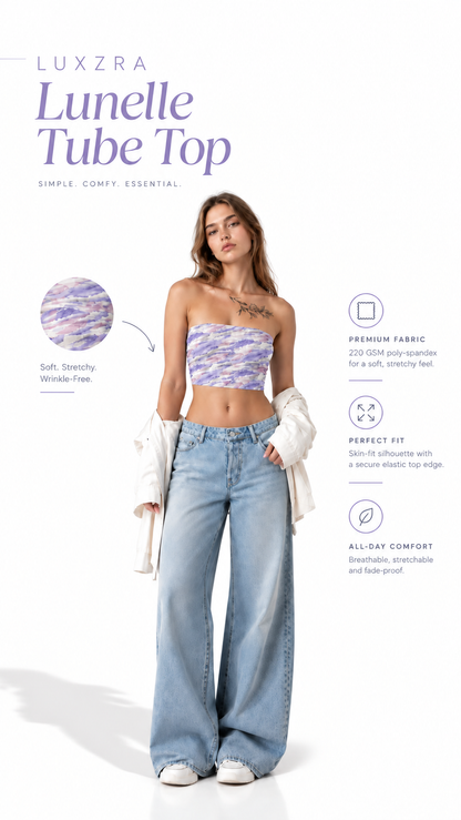 LUXZRA Lunelle Tube Top
