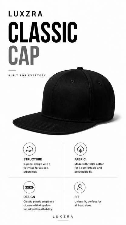 LUXZRA Classic Cap