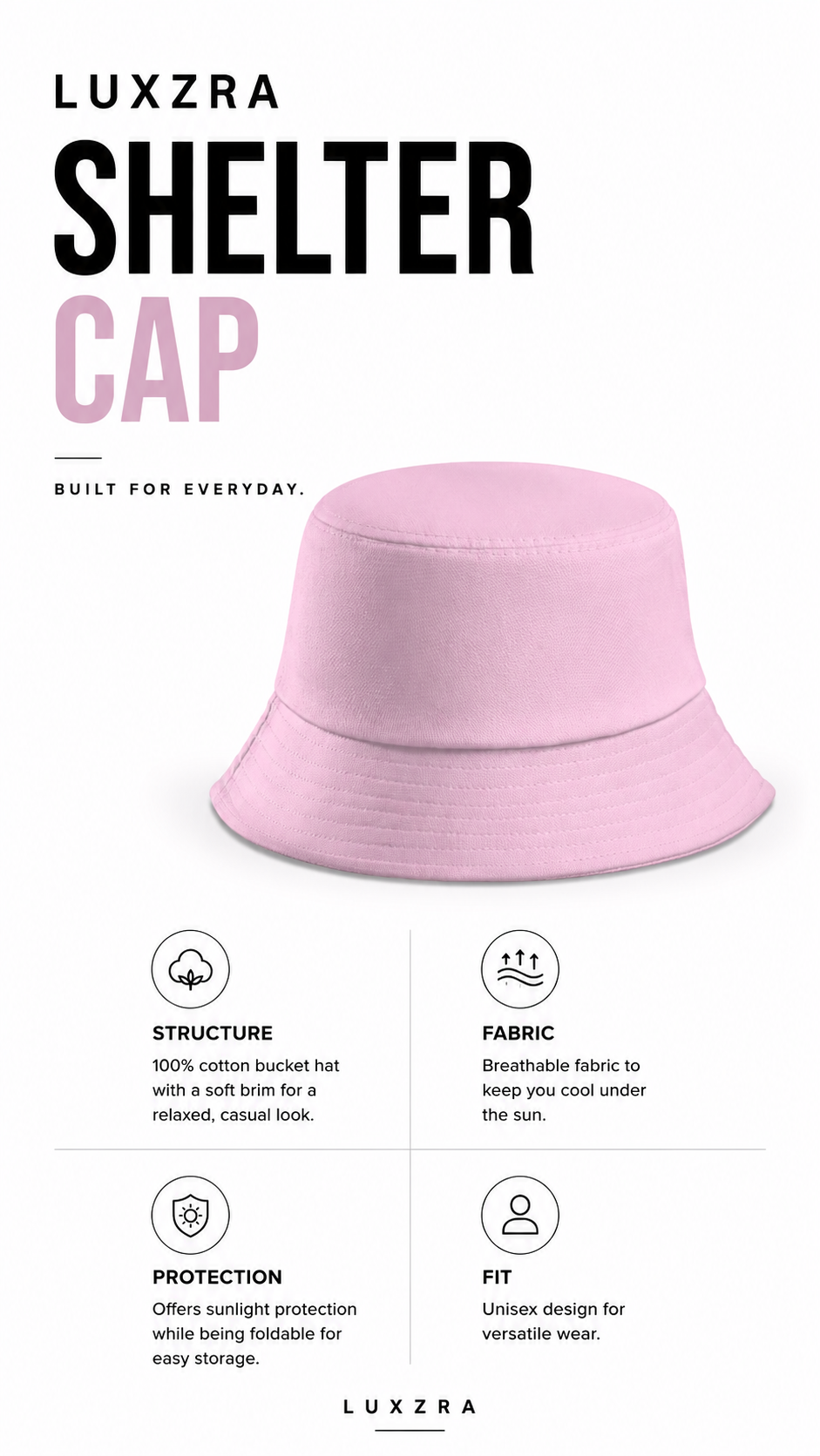 LUXZRA Shelter Cap