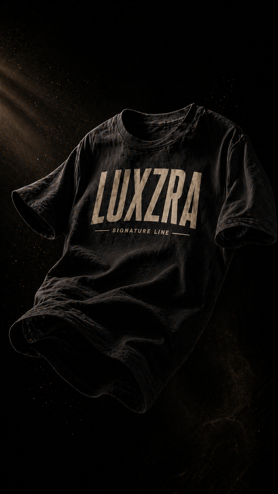 LUXZRA Axis Signature™ Unisex Oversized Classic T-Shirt