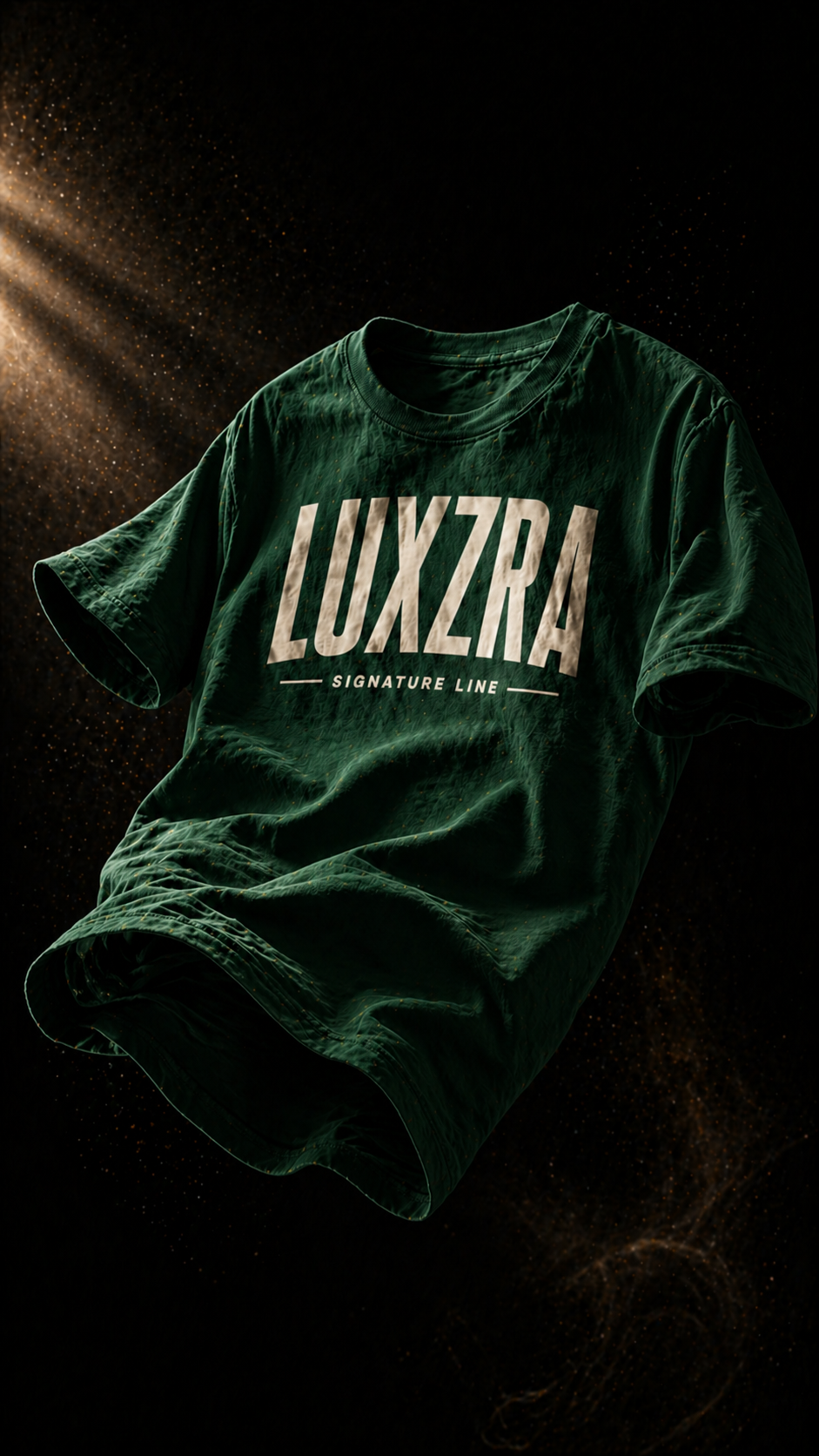 LUXZRA Axis Signature™ Unisex Oversized Classic T-Shirt