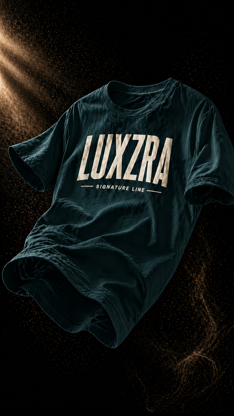 LUXZRA Axis Signature™ Unisex Oversized Classic T-Shirt