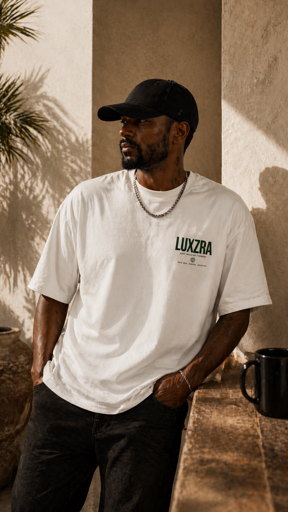 LUXZRA Northbound Terra™ Unisex Oversized Classic T-Shirt