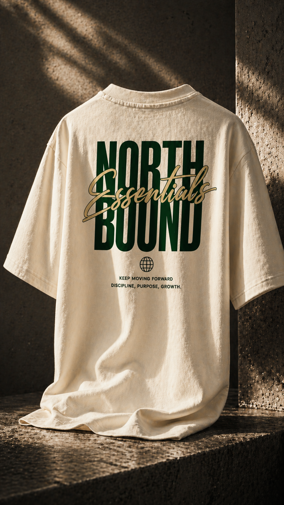 LUXZRA Northbound Terra™ Unisex Oversized Classic T-Shirt