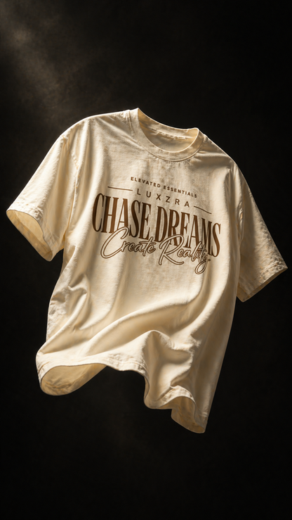 LUXZRA Dune Glow™ Unisex Oversized Classic T-Shirt