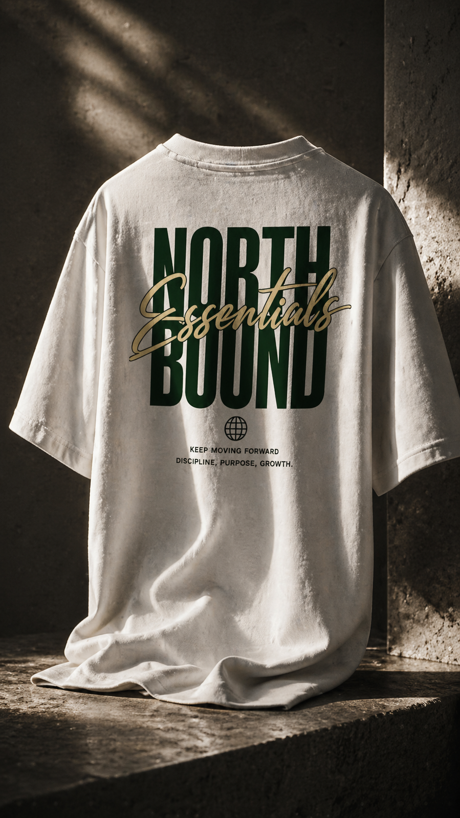 LUXZRA Northbound Terra™ Unisex Oversized Classic T-Shirt