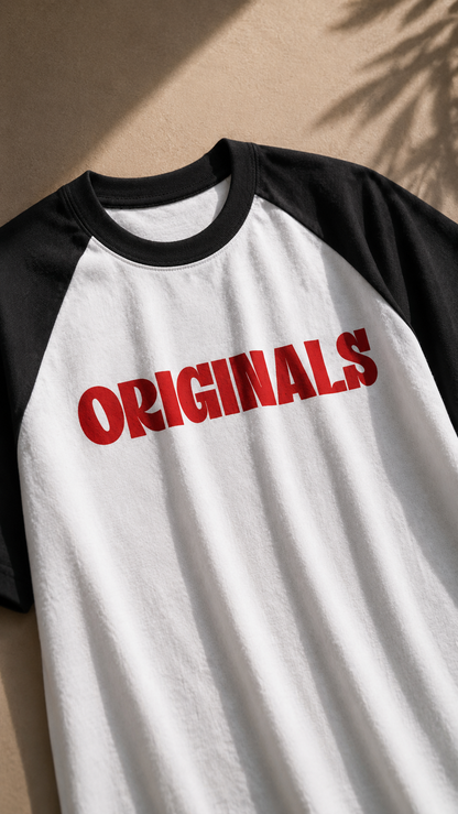 LUXZRA Standart Unisex Oversized Raglan