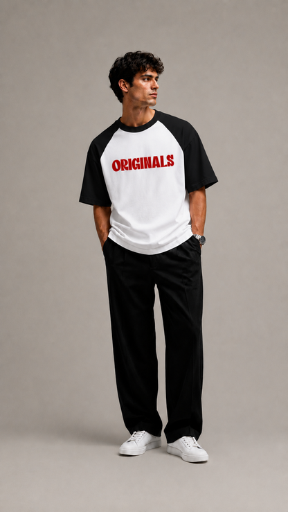 LUXZRA Standart Unisex Oversized Raglan