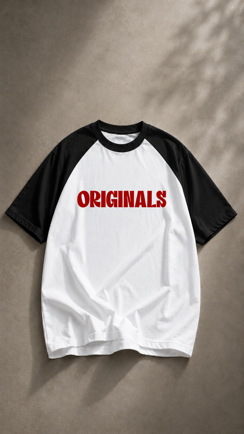 LUXZRA Standart Unisex Oversized Raglan