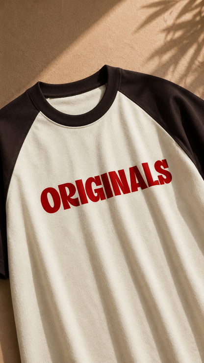 LUXZRA Standart Unisex Oversized Raglan