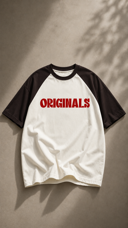 LUXZRA Standart Unisex Oversized Raglan
