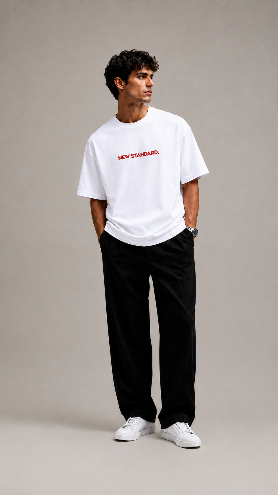LUXZRA THE STANDARD- LIGHTWEIGHT 180 GSM Oversized T-Shirt