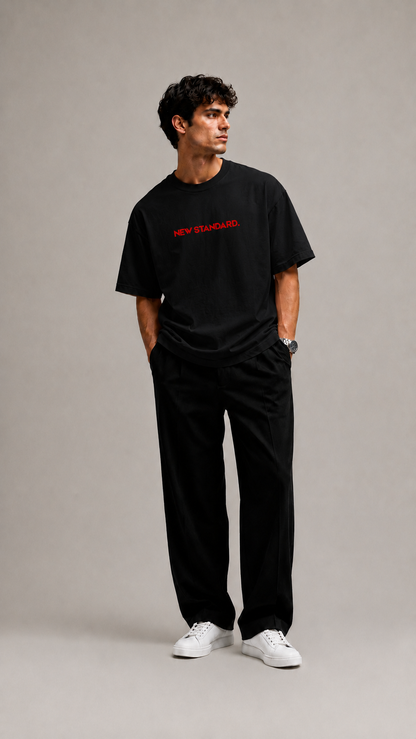 LUXZRA THE STANDARD- LIGHTWEIGHT 180 GSM Oversized T-Shirt