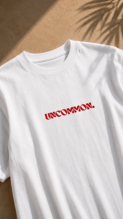 LUXZRA UNCOMMON 180 GSM Lightweight Oversized T-Shirt