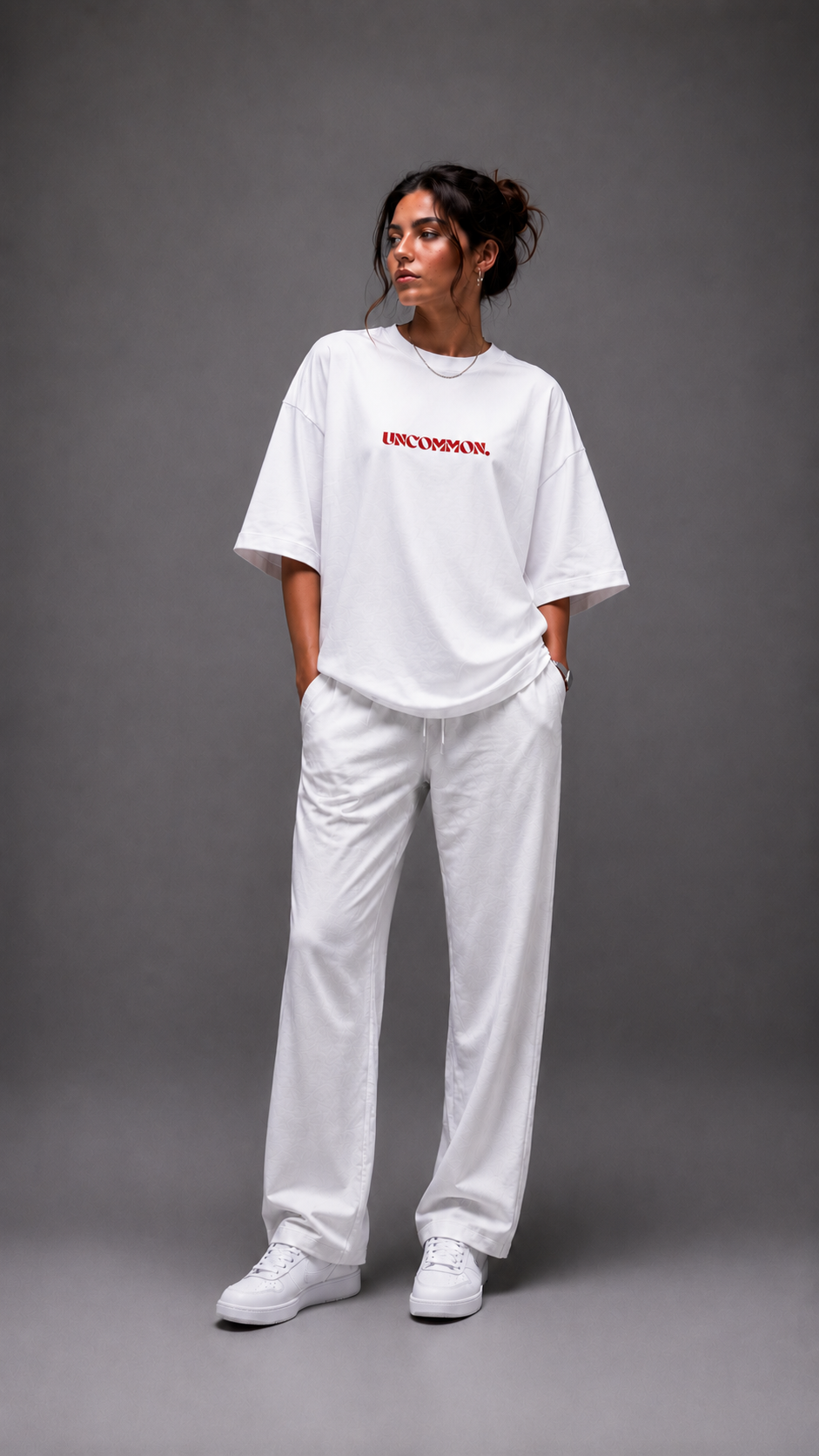 LUXZRA UNCOMMON 180 GSM Lightweight Oversized T-Shirt