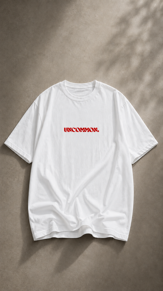 LUXZRA UNCOMMON 180 GSM Lightweight Oversized T-Shirt