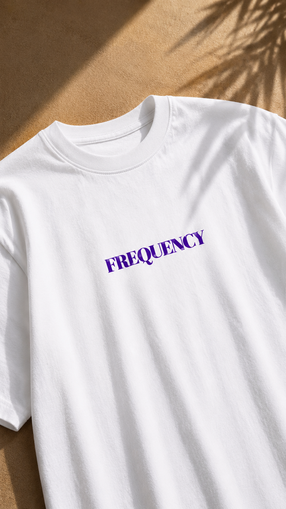 LUXZRA FREQUENCY T-Shirt 180 GSM Lightweight Oversized T-Shirt