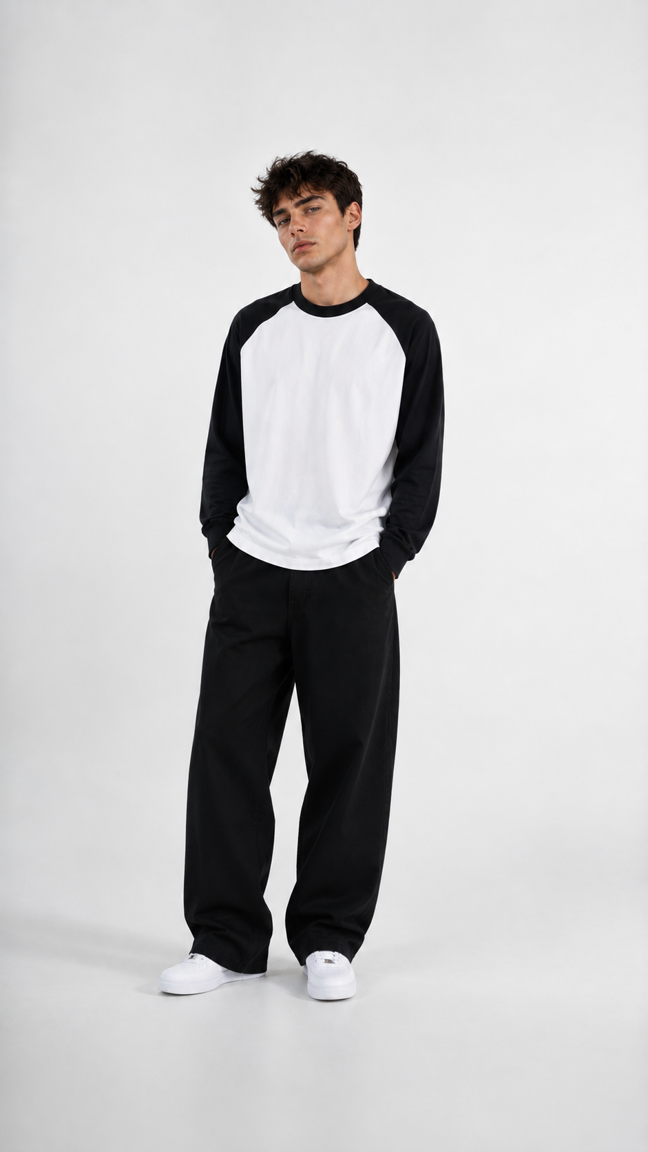 LUXZRA Form Raglan Tee – Unisex