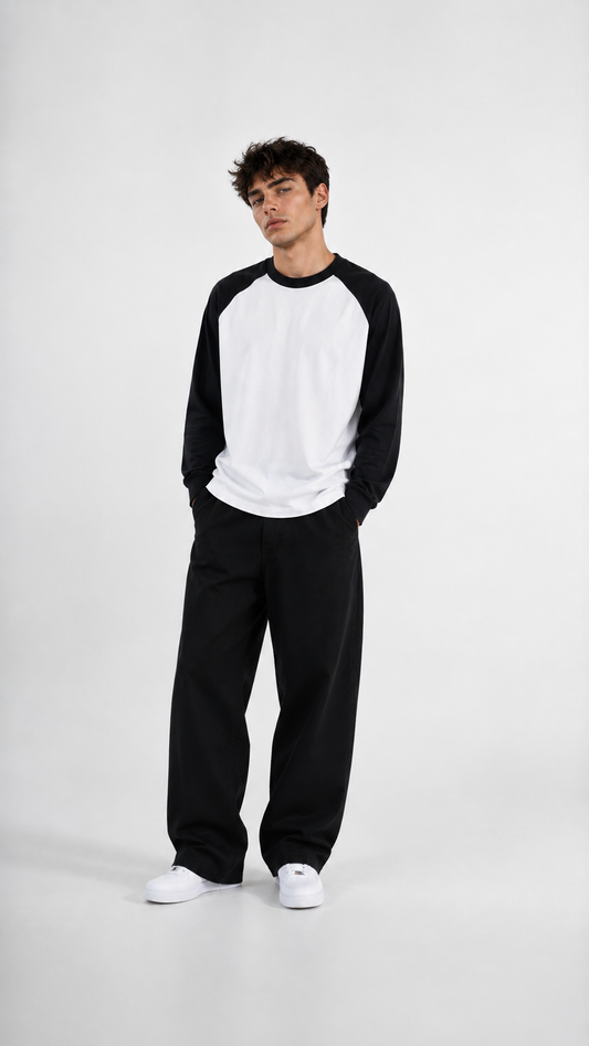 LUXZRA Form Raglan Tee – Unisex
