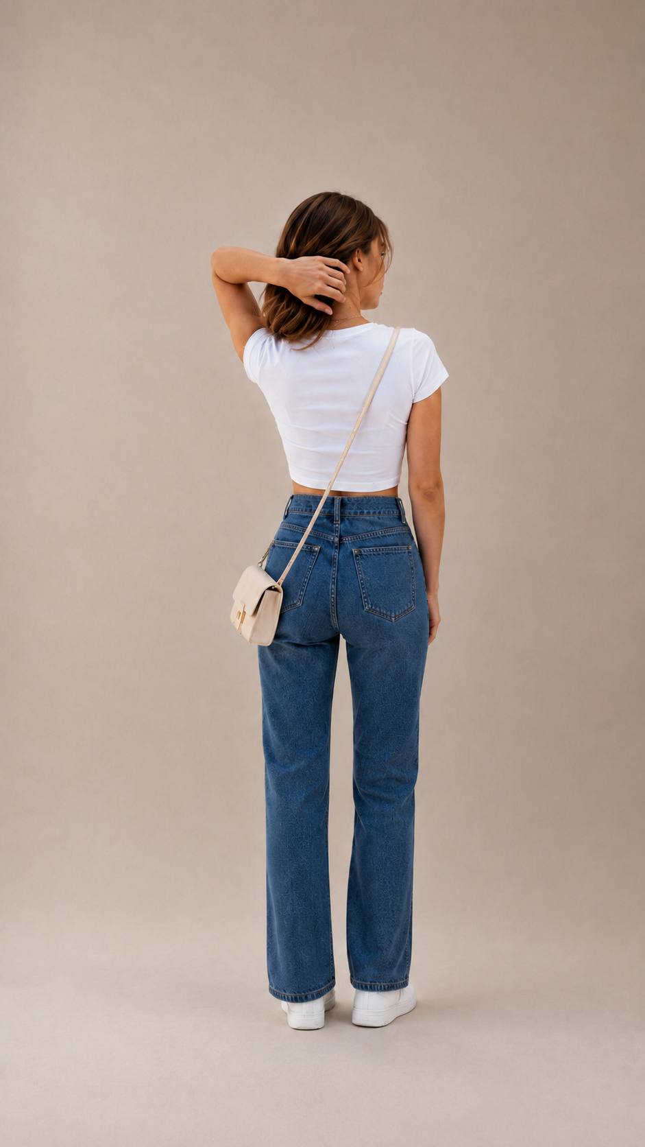 LUXZRA Fleur Crop Top