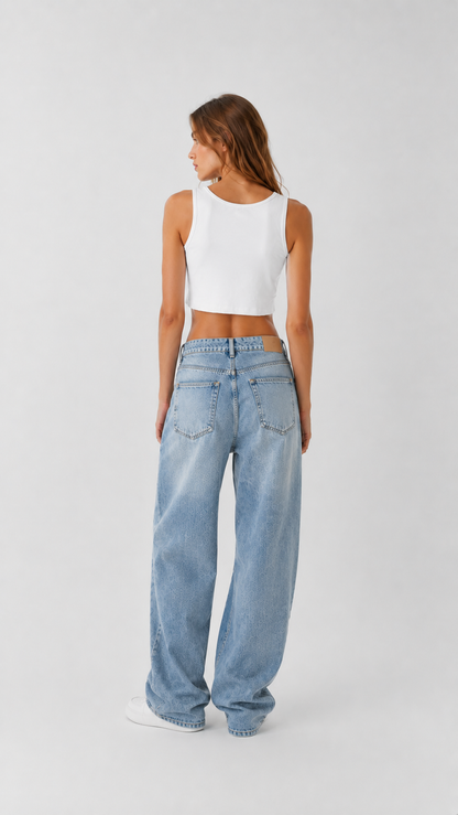 LUXZRA Charm Classic Crop