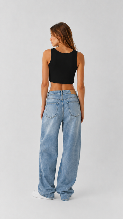 LUXZRA Charm Classic Crop