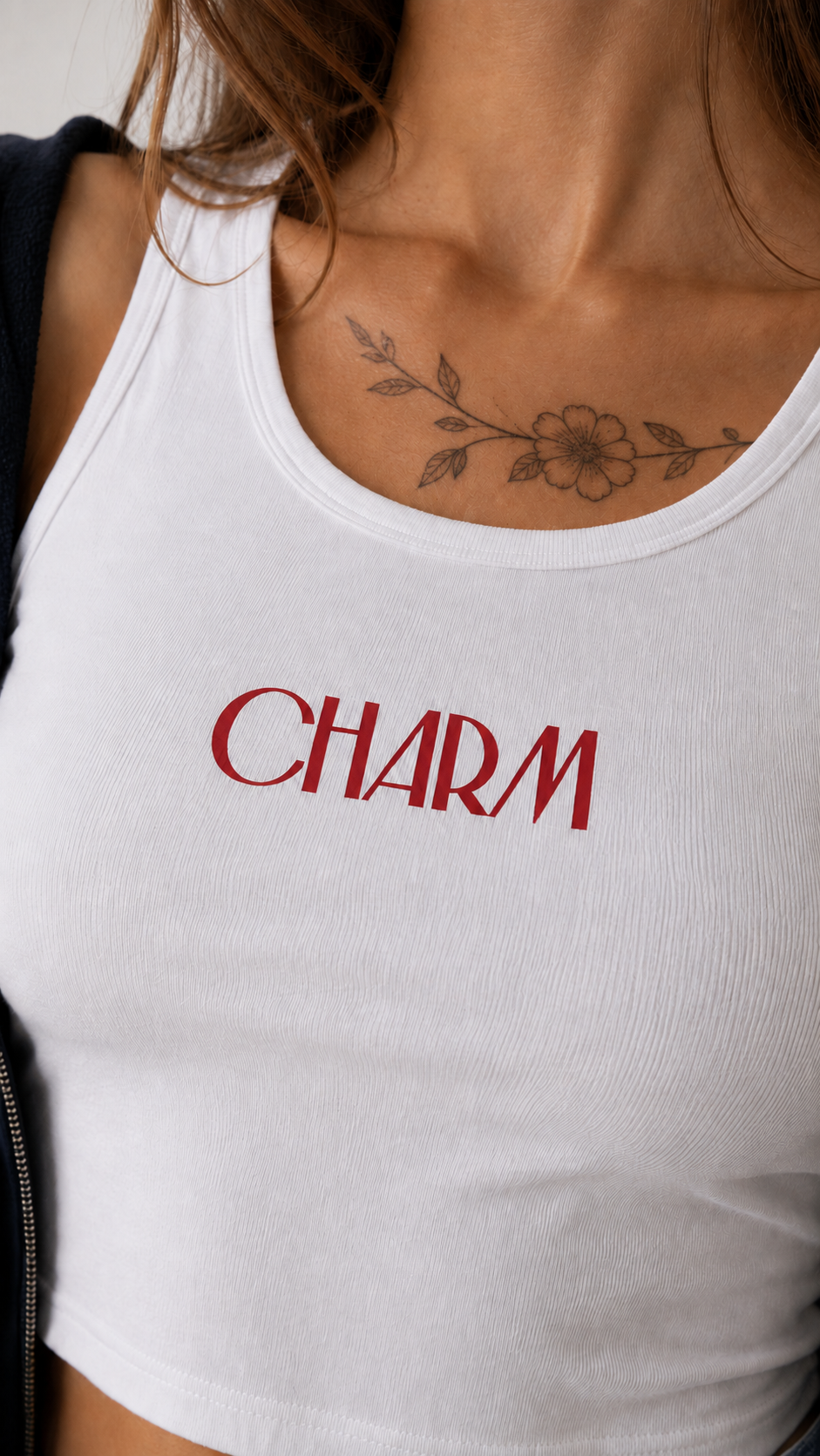 LUXZRA Charm Classic Crop