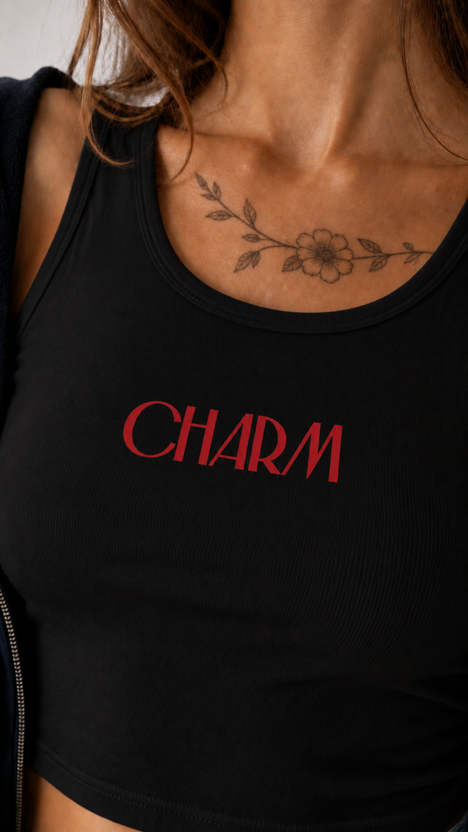 LUXZRA Charm Classic Crop