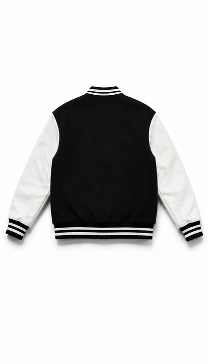 LUXZRA Frame Varsity Jacket