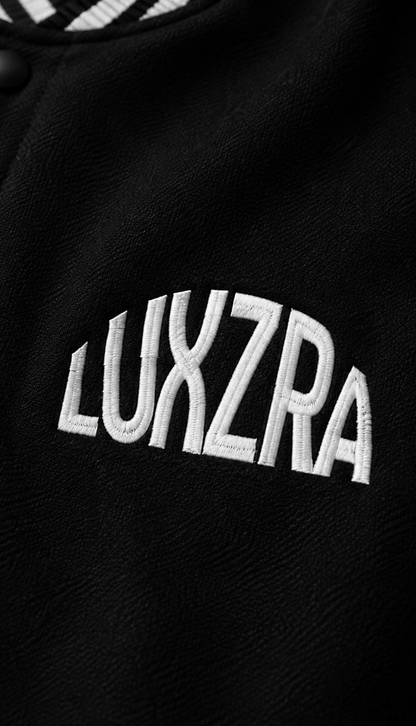 LUXZRA Frame Varsity Jacket