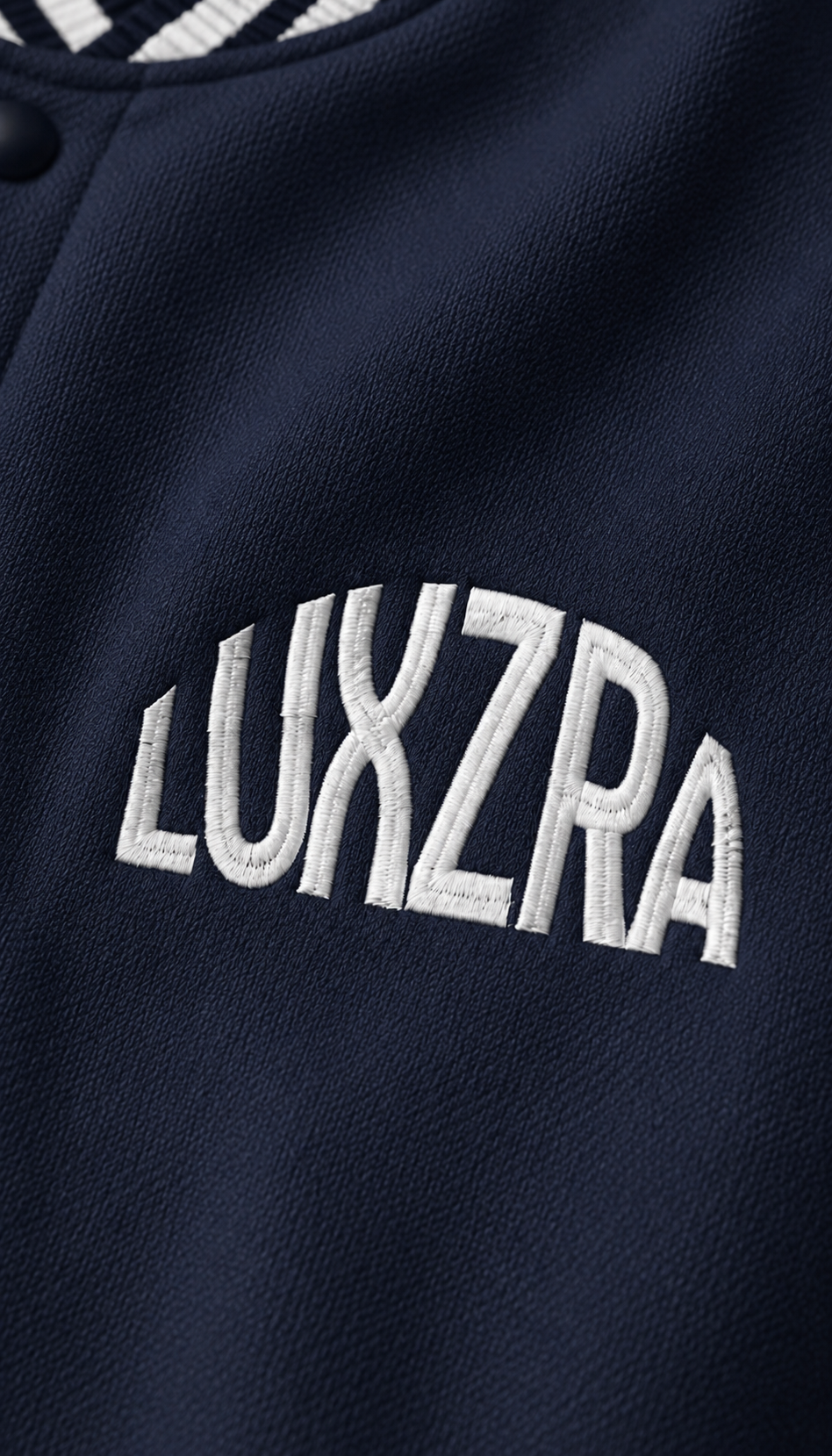 LUXZRA Frame Varsity Jacket
