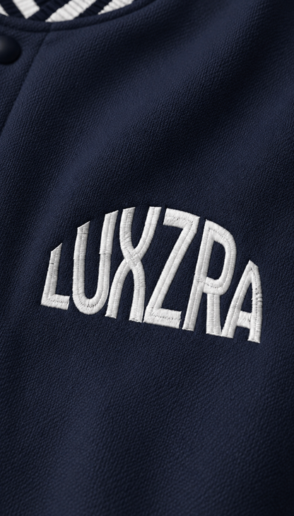 LUXZRA Frame Varsity Jacket