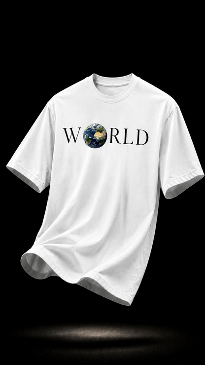 LUXZRA Worldview™ Unisex Oversized Classic T-Shirt