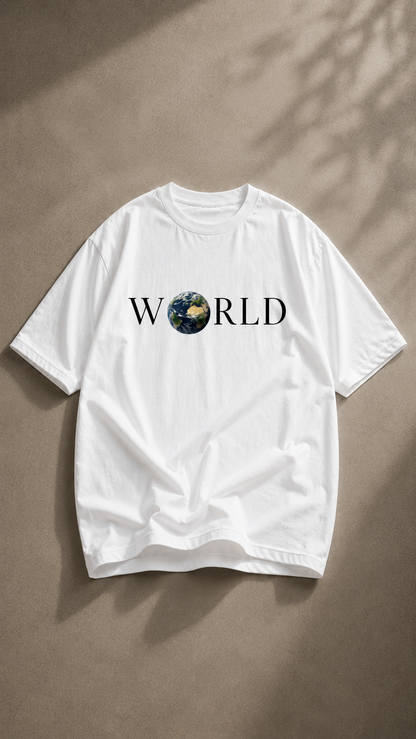 LUXZRA Worldview™ Unisex Oversized Classic T-Shirt