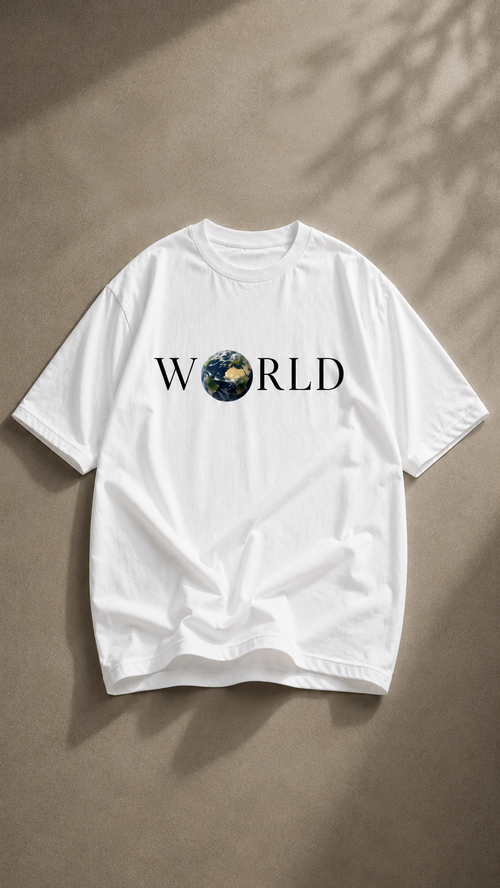 LUXZRA Worldview™ Unisex Oversized Classic T-Shirt