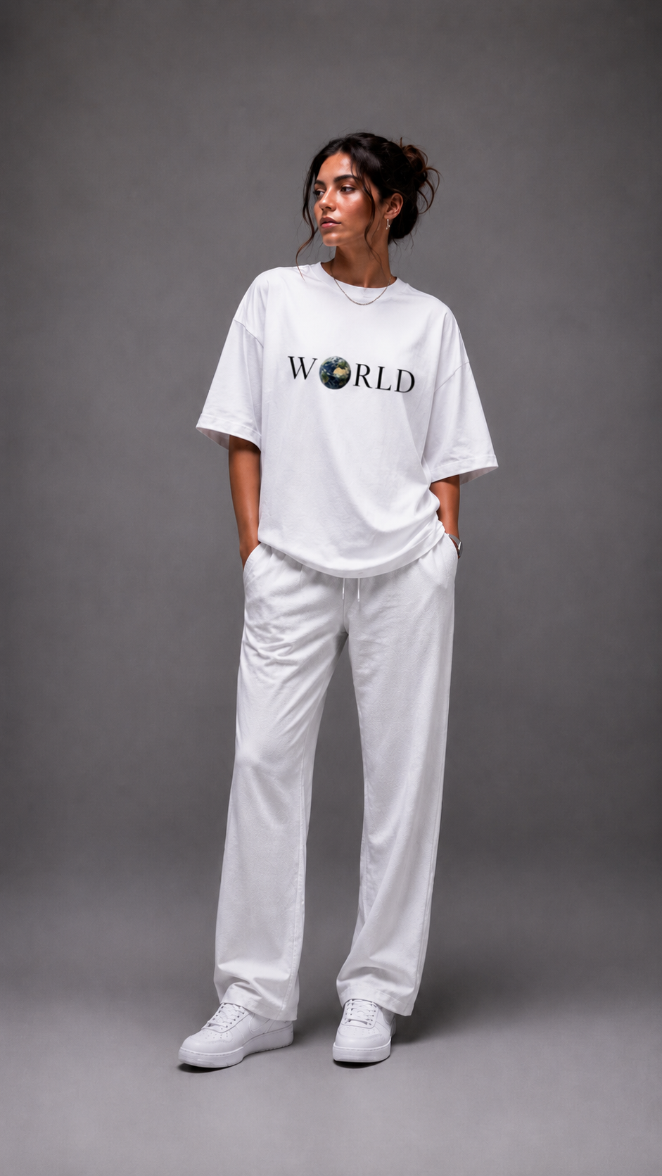 LUXZRA Worldview™ Unisex Oversized Classic T-Shirt