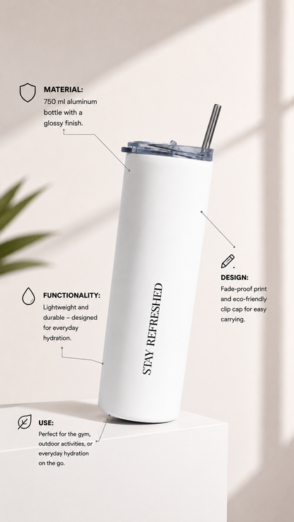 LUXZRA Refresh Tumbler