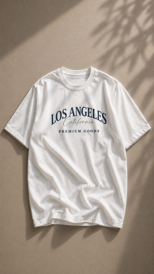 LUXZRA Los Angeles Premium Heritage™ Unisex Oversized Classic T-Shirt