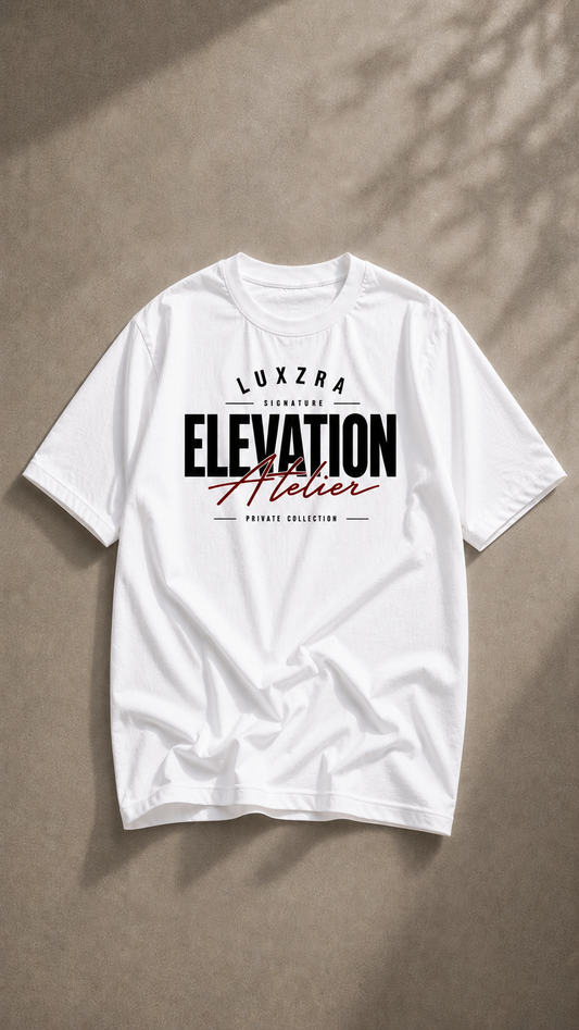 LUXZRA Elevate Atelier™ Unisex Oversized Classic T-Shirt