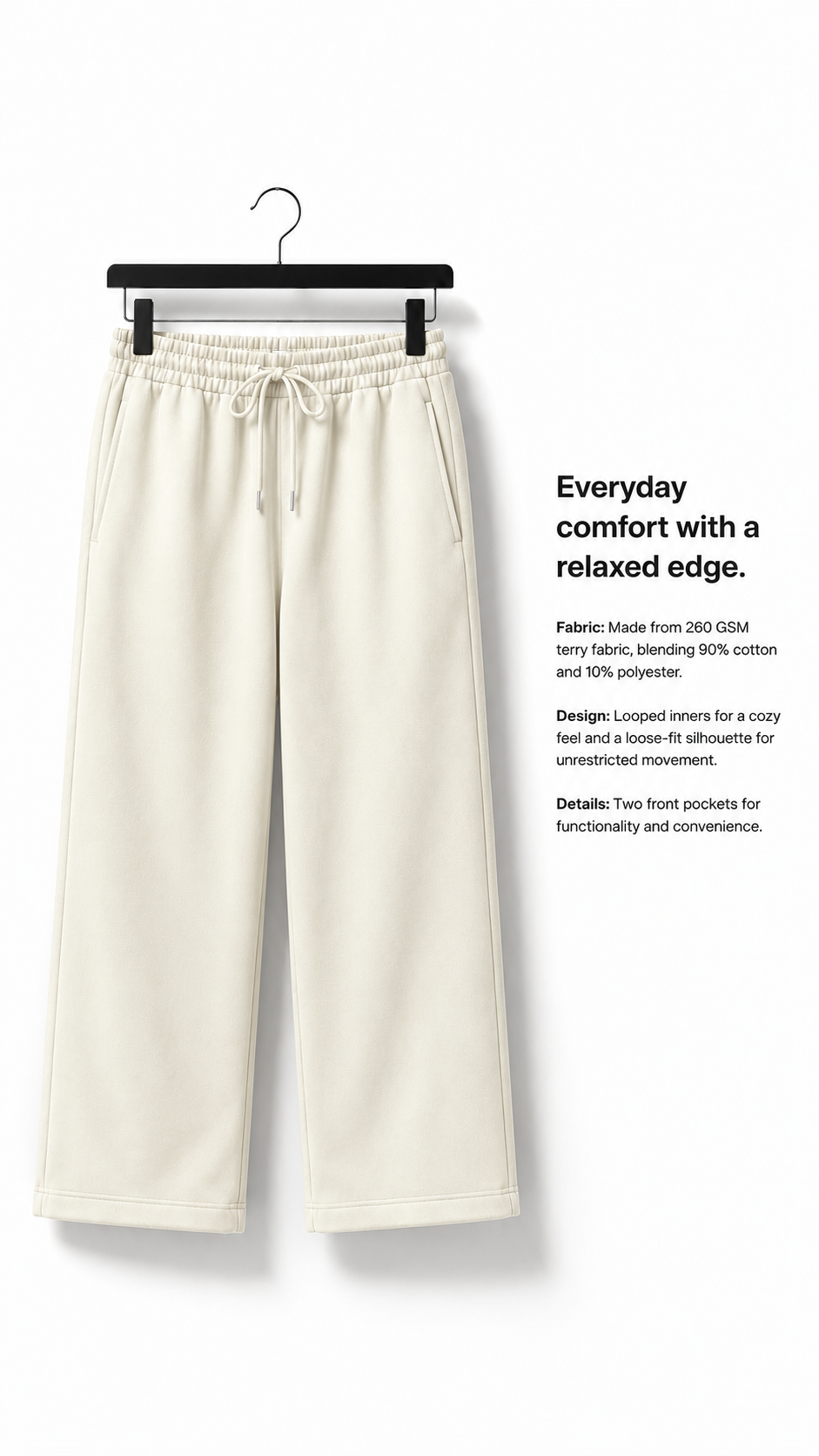 LUXZRA Relaxed Sweatpants