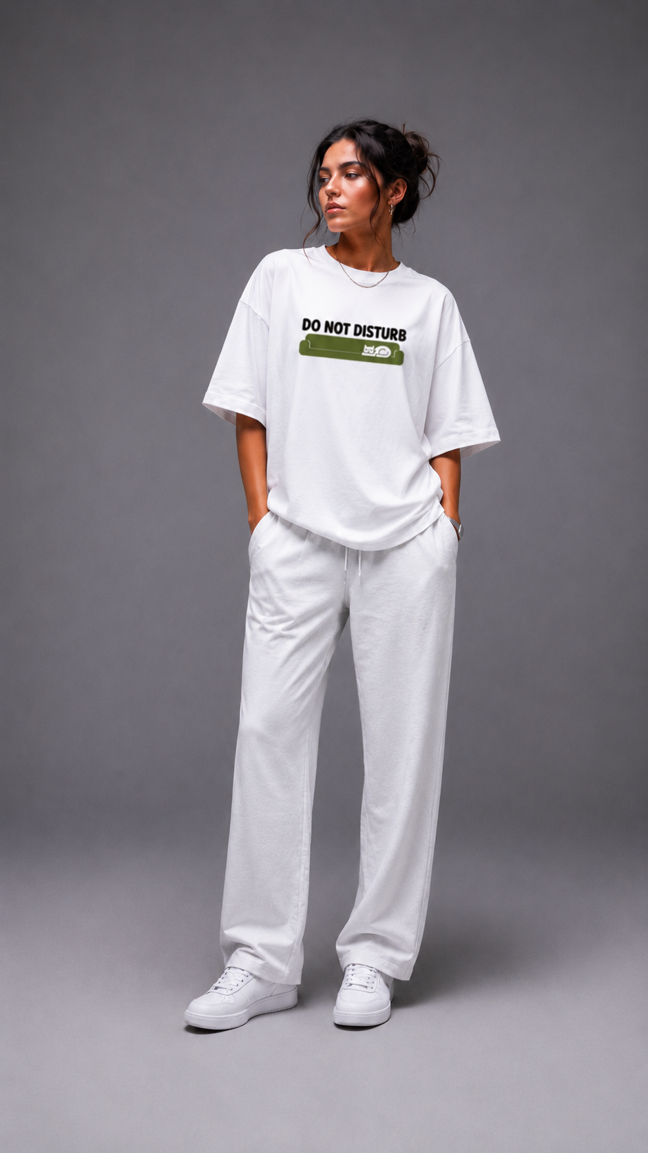 LUXZRA Peace Protocol™ Unisex Oversized Classic T-Shirt