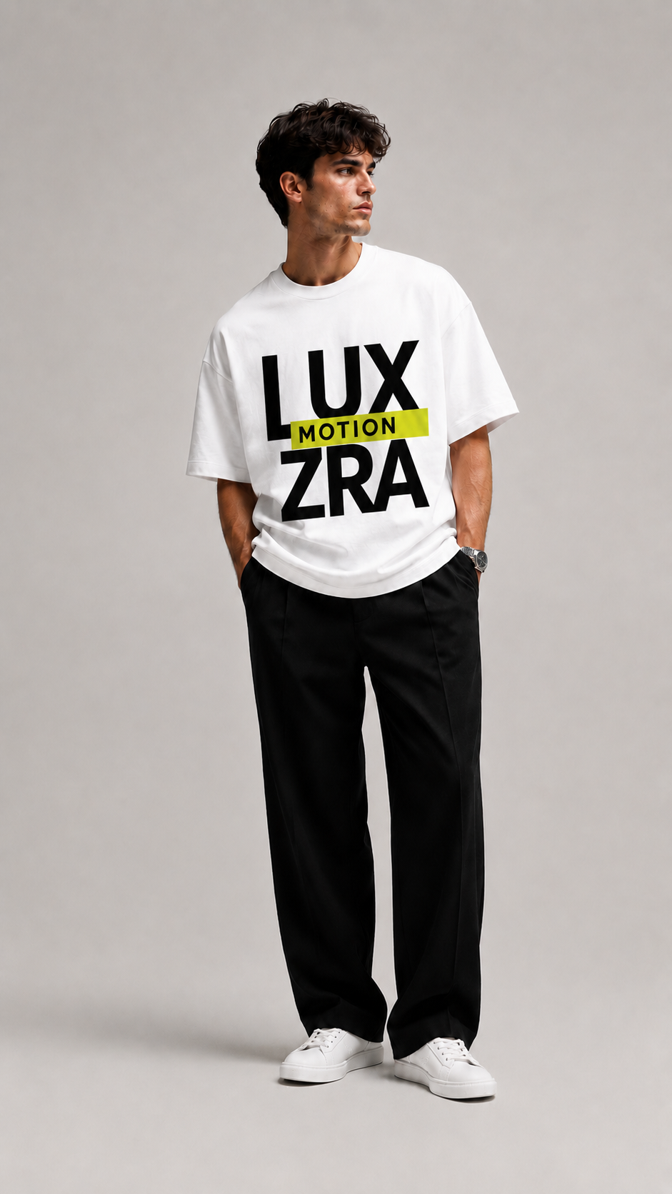 LUXZRA MOTION™ Unisex Oversized Classic T-Shirt