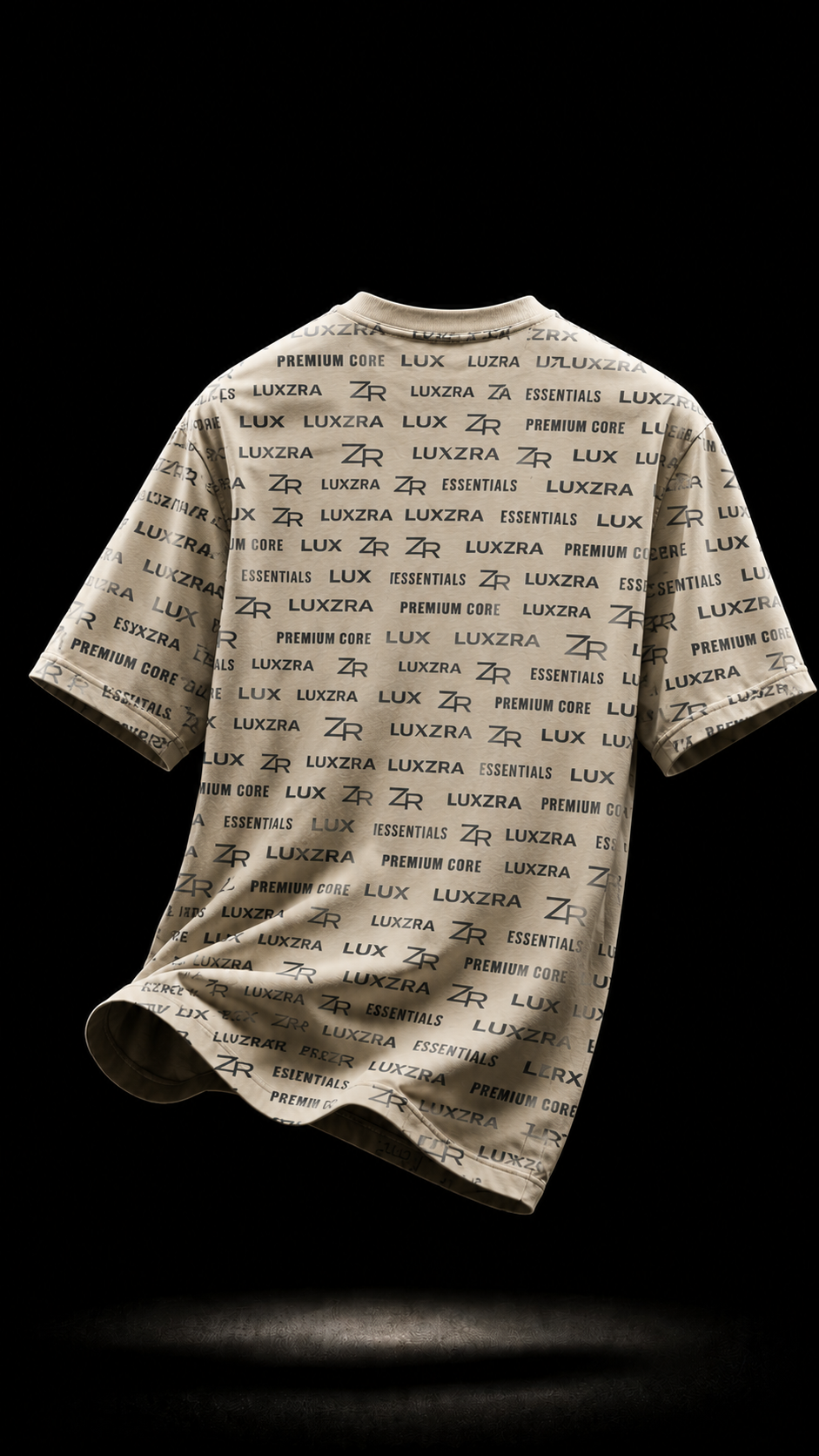 LUXZRA Sandy™ Unisex AOP Oversized T-Shirt