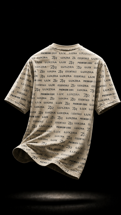 LUXZRA Sandy™ Unisex AOP Oversized T-Shirt