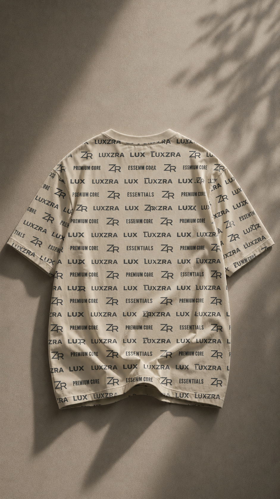 LUXZRA Sandy™ Unisex AOP Oversized T-Shirt