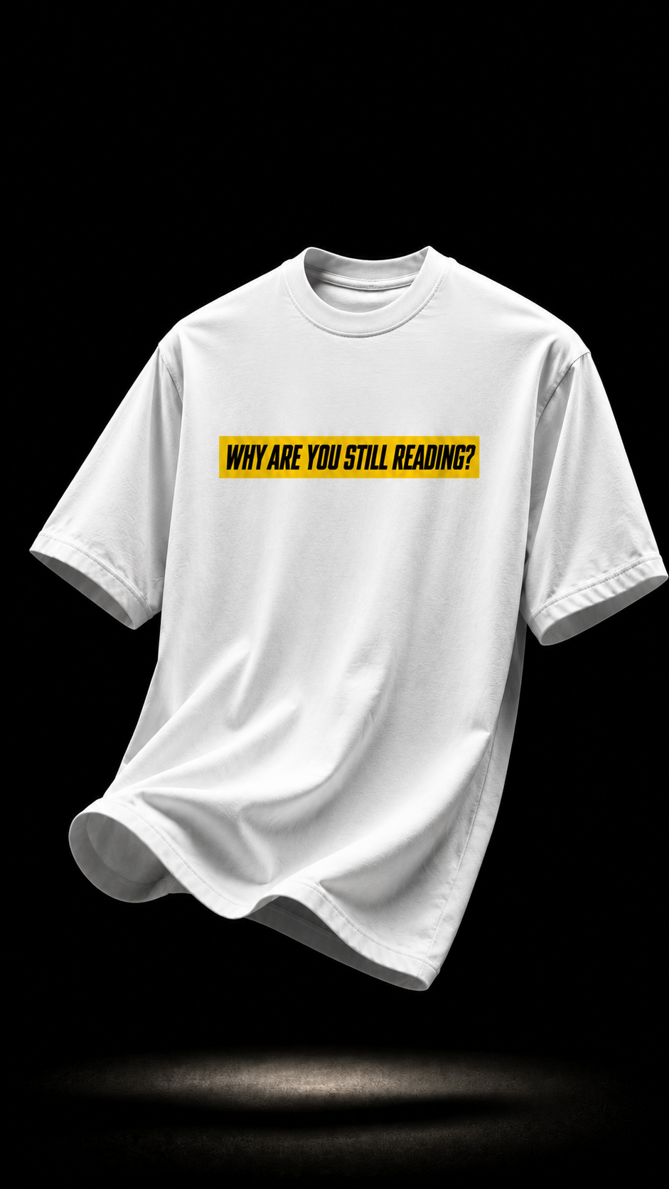 LUXZRA Read On Edition Unisex Oversized Classic T-Shirt